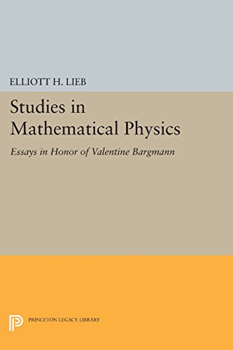 Studies in Mathematical Physics Essays in Honor of Valentine Bargmann [Paperback]