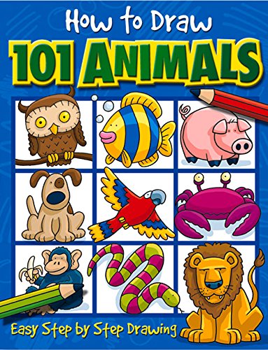 How to Draw 101 Animals [Paperback]