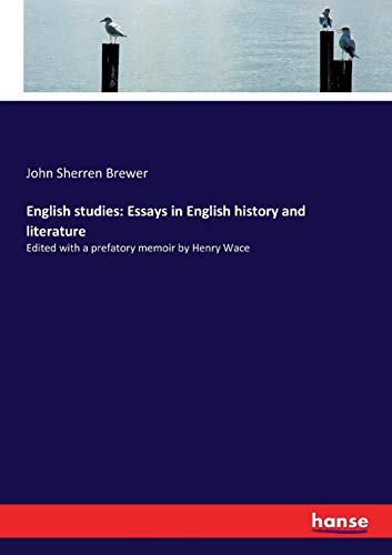 English Studies  Essays in English History and Literature [Paperback]