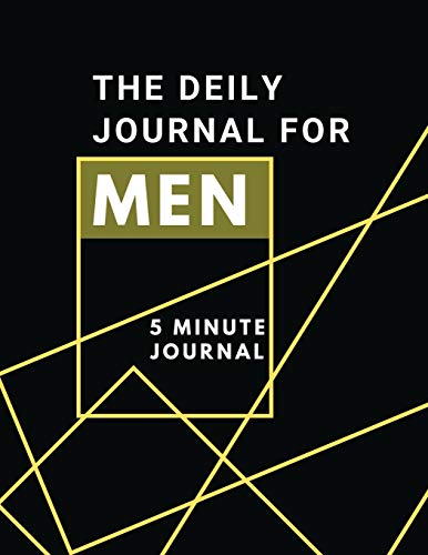 Daily Journal For Men 5 Minutes Journal [Paperback]