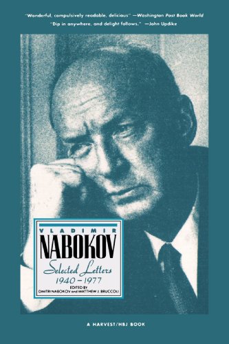 Vladimir Nabokov Selected Letters 1940-1977 [Paperback]