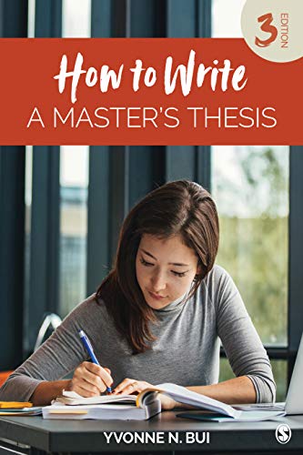 How to Write a Master's Thesis [Paperback]