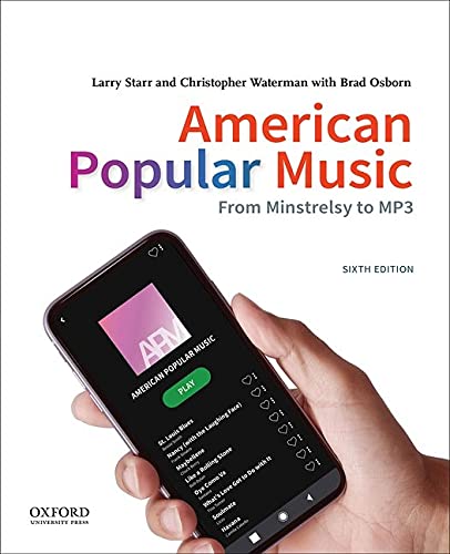 American Popular Music: From Minstrelsy to MP3 [Paperback]