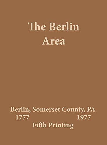 The Berlin Area 1777 - 1977 [Hardcover]