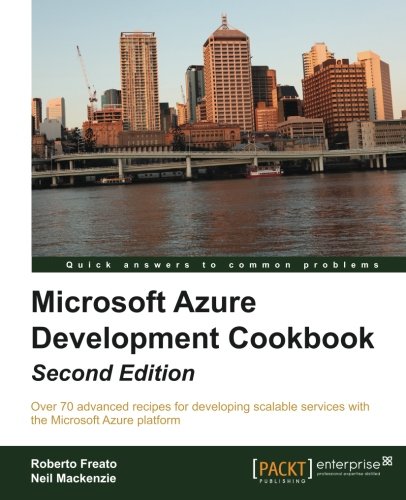 Microsoft Windos Azure Development Cookbook [Paperback]