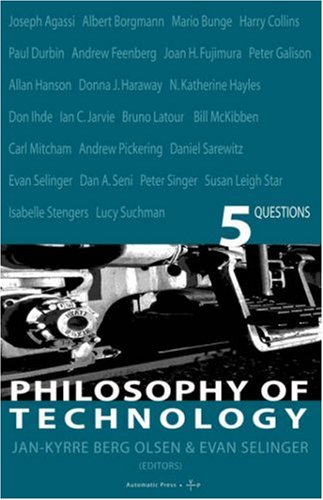 Philosophy Of Technology [Paperback]