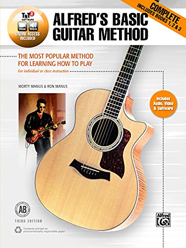 Alfred's Basic Guitar Method, Complete: The Most Popular Method for Learning How [Paperback]