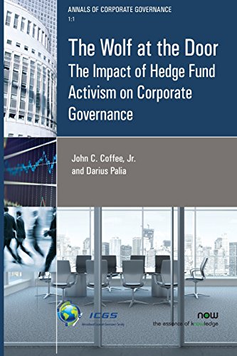 The Wolf At The Door: The Impact Of Hedge Fund Activism On Corporate Governance  [Paperback]