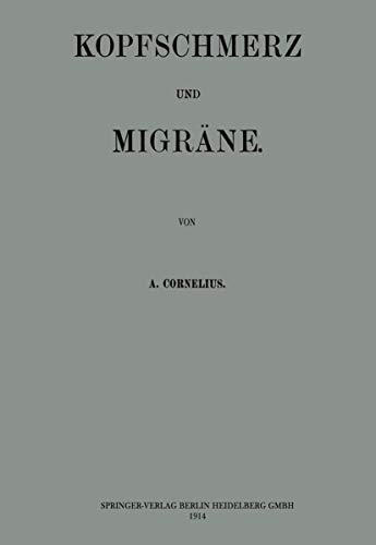 Kopfschmerz und Migrne [Paperback]