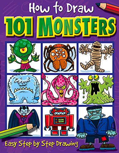 How to Draw 101 Monsters [Paperback]