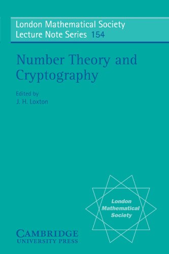 Number Theory and Cryptography [Paperback]