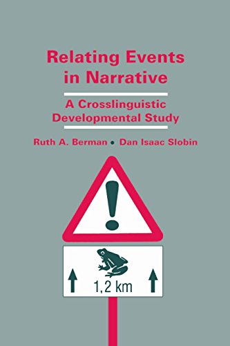 Relating Events in Narrative A Crosslinguistic Developmental Study [Paperback]