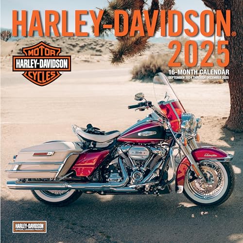 Harley-Davidson 12x12 2025: 16-Month Calendar--September 2024 through December 2 [Calendar]