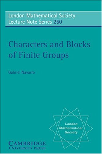 Characters and Blocks of Finite Groups [Paperback]