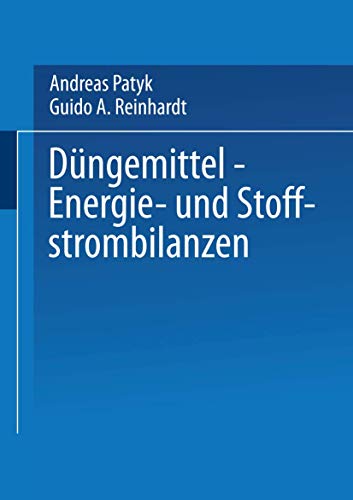 Dngemittel  Energie- und Stoffstrombilanzen [Paperback]