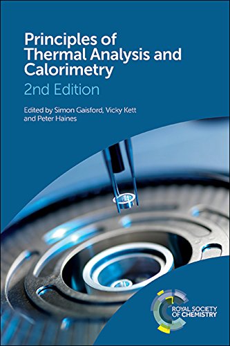 Principles of Thermal Analysis and Calorimetry [Hardcover]