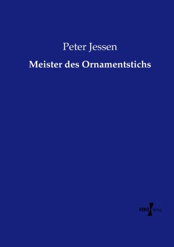 Meister Des Ornamentstichs (german Edition) [Paperback]