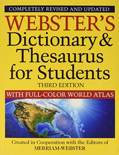 Webster's Dictionary & Thesaurus with Full Co