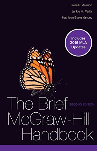 Brief McGraw-Hill Handbook MLA 2016 UPDATE [Spiral bound]