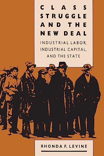 Class Struggle And The Ne Deal Industrial Labor, Industrial Capital, And The S [Paperback]