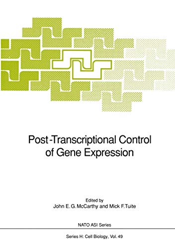 Post-Transcriptional Control of Gene Expression [Paperback]