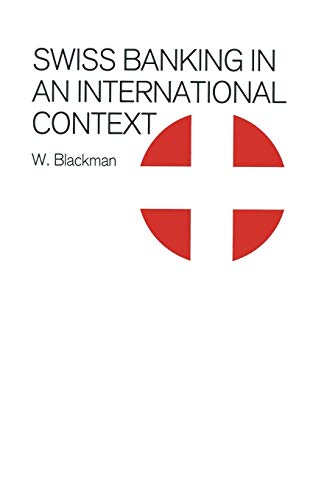 Siss Banking in an International Context [Paperback]