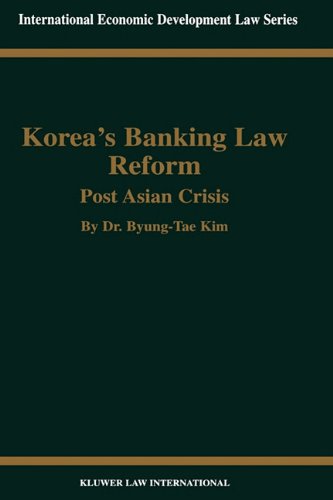 Korea's Banking La Reform (international Economic Development La) [Hardcover]