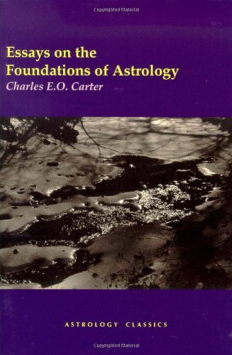 Essays On The Foundations Of Astrology [Paperback]