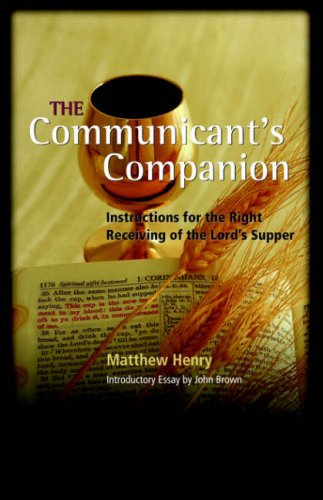 The Communicant's Companion [Paperback]