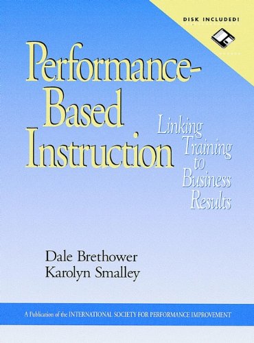 Performance-Based Instruction, includes a Microsoft Word diskette: Linking Train [Hardcover]