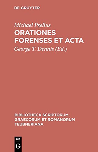 Orationes Forenses et Acta [Hardcover]