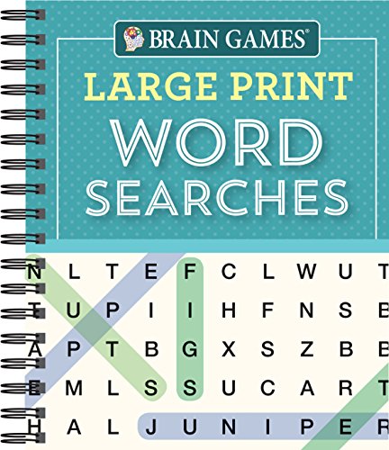 Brain Games Large Print Word Searchs [Unknown]