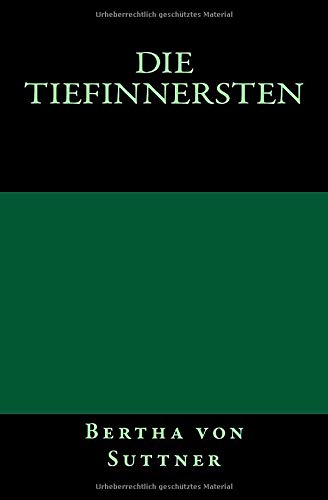 Die Tiefinnersten Originalausgabe Von 1893 (german Edition) [Paperback]