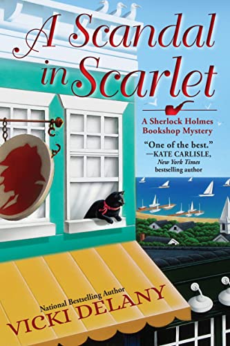 A Scandal in Scarlet: A Sherlock Holmes Bookshop Mystery [Paperback]