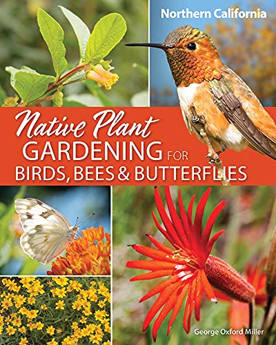 Native Plant Gardening for Birds, Bees & Butterflies: Northern California [Paperback]