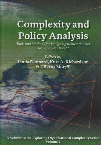 Complexity And Policy Analysis Tools And Concepts For Designing Robust Policies [Hardcover]