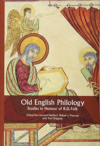 Old English Philology (anglo-Saxon Studies) [Hardcover]