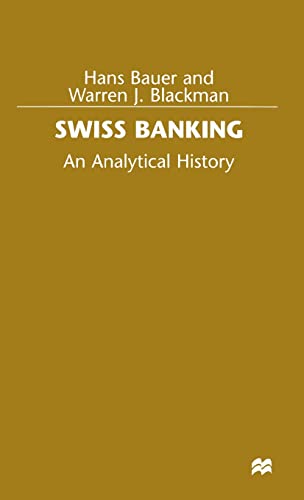 Siss Banking An Analytical History [Hardcover]