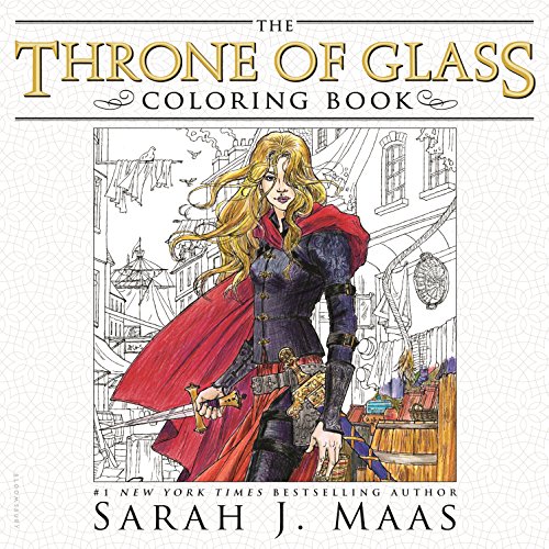 The Throne of Glass Coloring Book [Paperback]