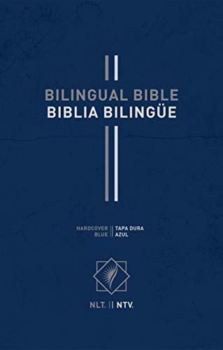 Bilingual Bible / Biblia biling?e NLT/NTV (Hardcover, Blue) [Hardcover]