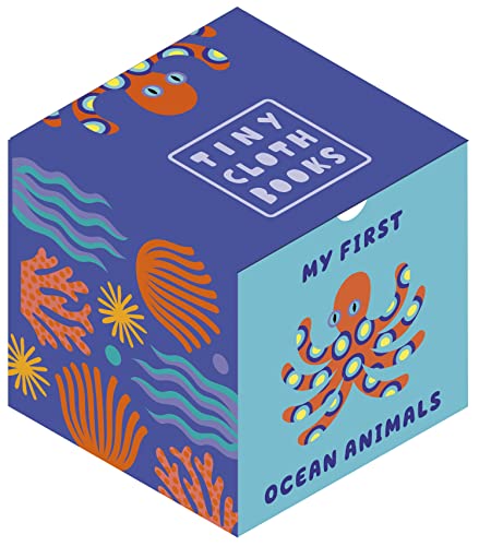 My First Ocean Animals: A Cloth Book with First Animal Words [Rag book]