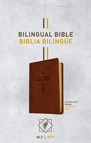 Bilingual Bible / Biblia biling?e NLT/NTV (LeatherLike, Brown) [Leather / fine bindi]