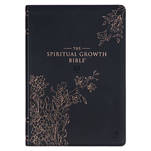 Spiritual Growth Bible, Study Bible, NLT - New Living Translation Holy Bible, Fa [Unknown]