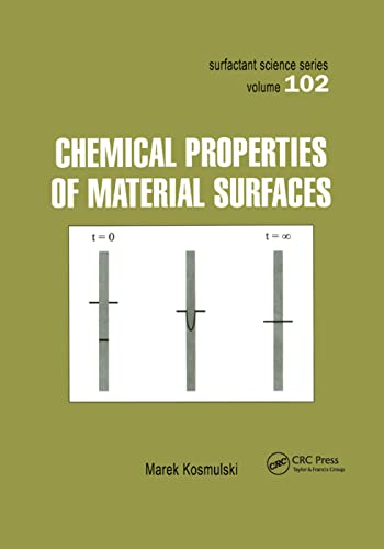 Chemical Properties of Material Surfaces [Paperback]