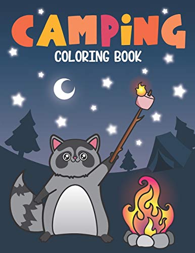 Camping Coloring Book [Paperback]