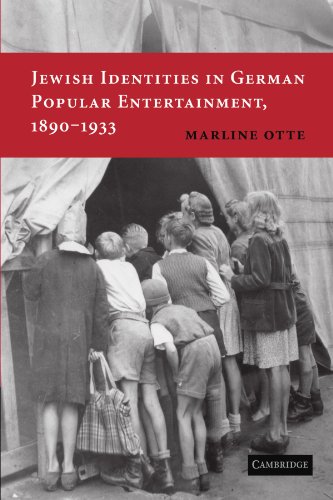 Jewish Identities in German Popular Entertainment, 18901933 [Paperback]