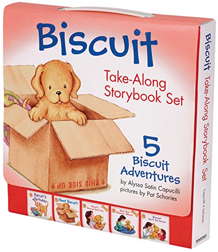 Biscuit Take-Along Storybook Set: 5 Biscuit Adventures [Paperback]