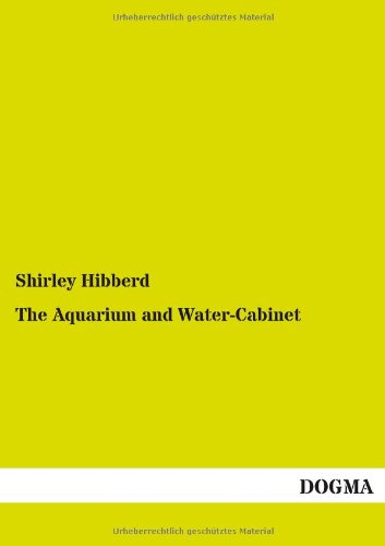 Aquarium and Water-Cabinet [Paperback]