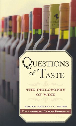 Questions of Taste The Philosophy of Wine [Paperback]