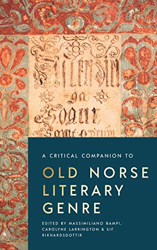 A Critical Companion to Old Norse Literary Genre [Hardcover]